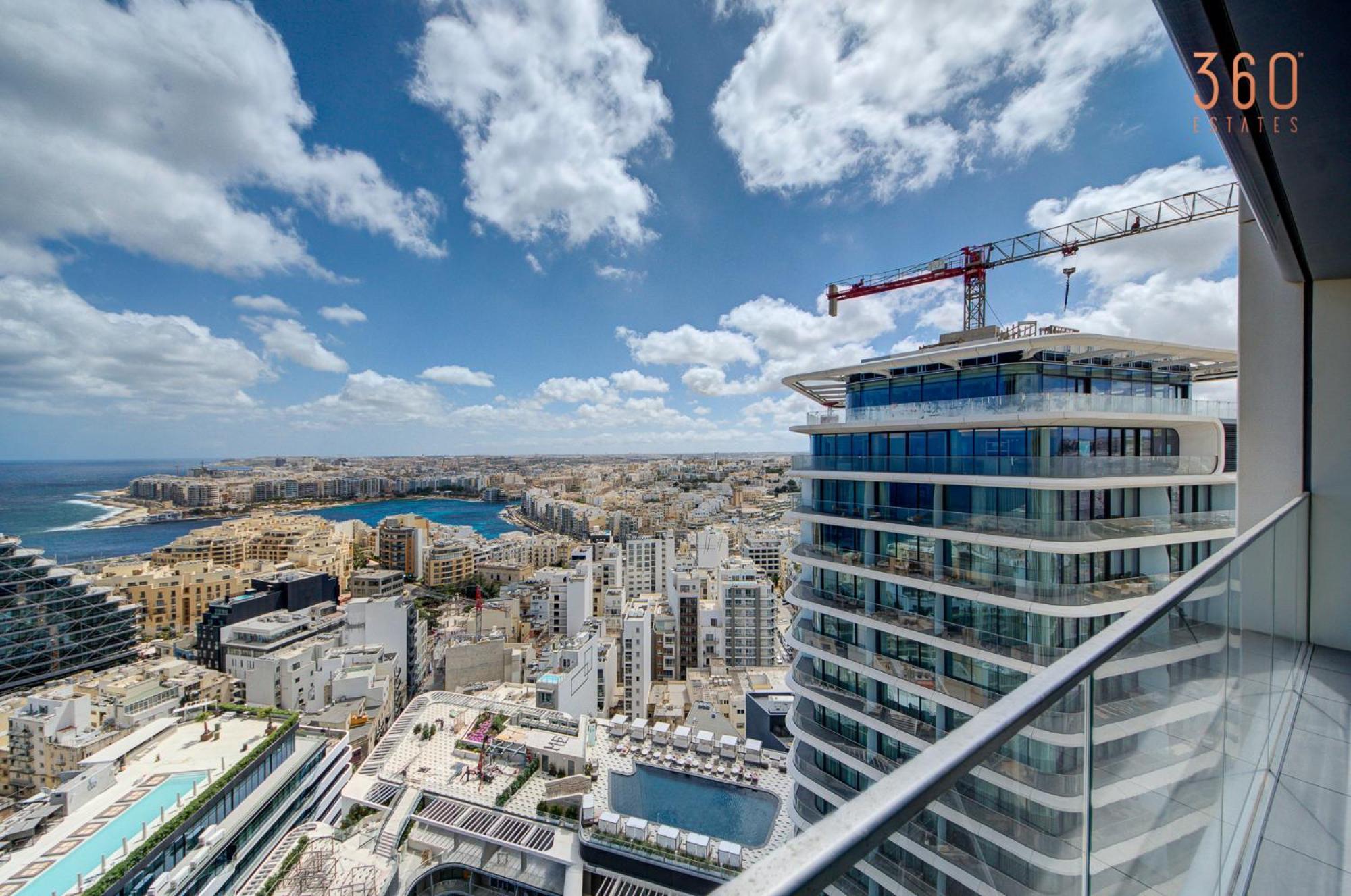 Exquisite In Mercury Towers By 360 Estates Apartment San Ġiljan