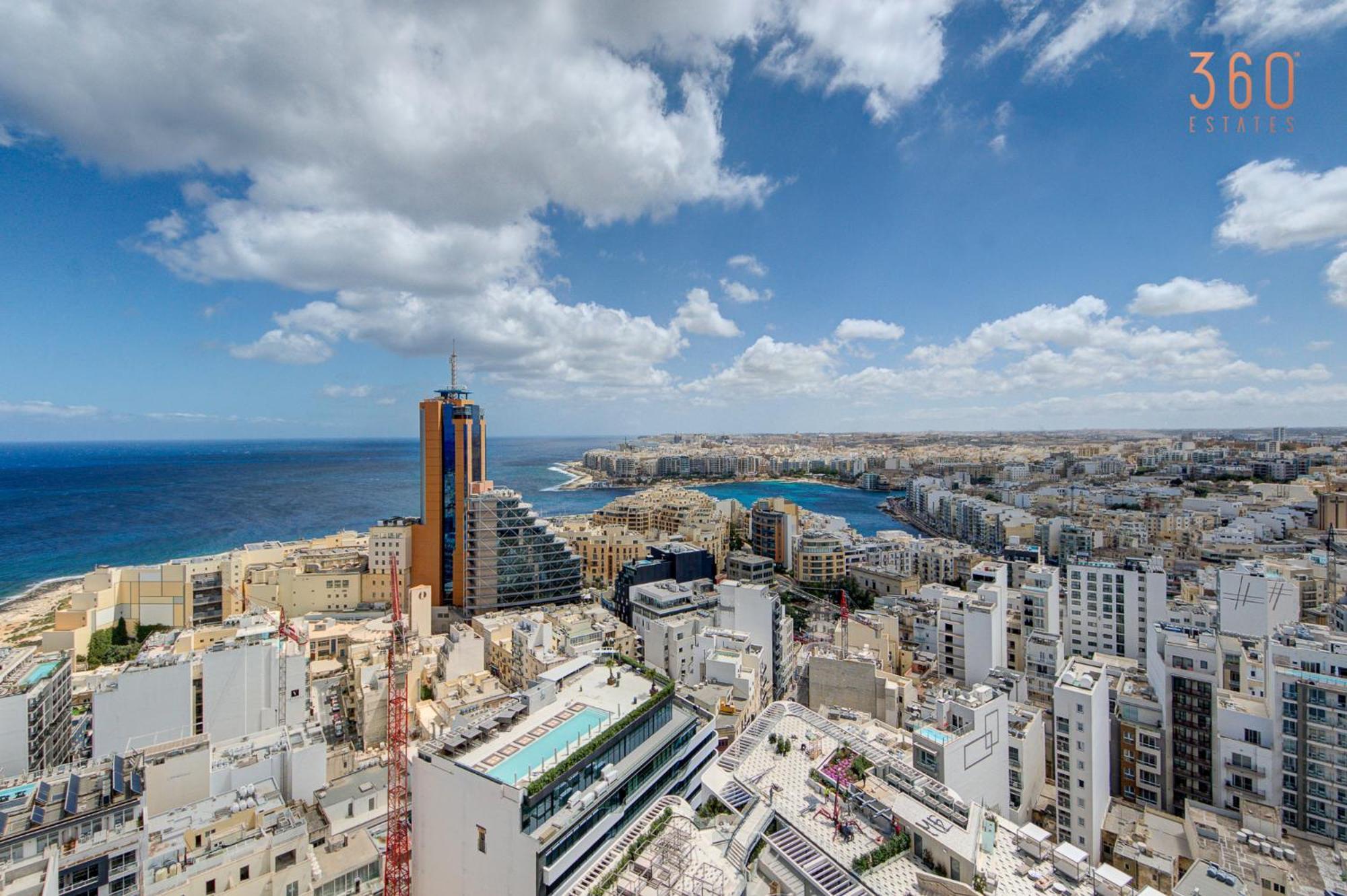 Exquisite In Mercury Towers By 360 Estates * San Ġiljan